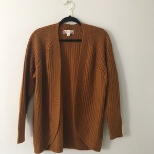 🔴Pumpkin colored sweater/cardigan